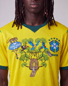 BRAZIL EMBROIDERY JERSEY