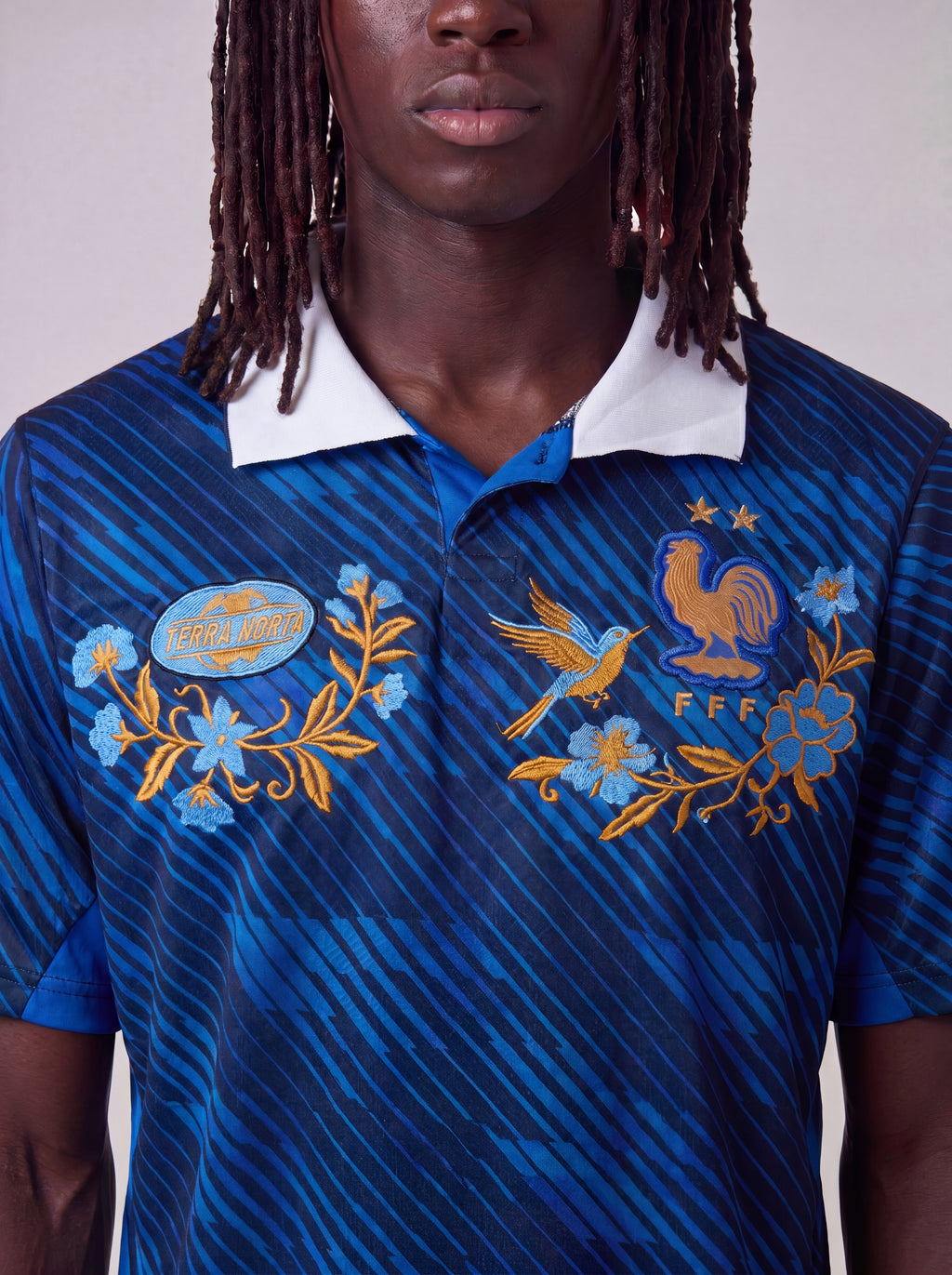 FRANCE EMBROIDERY JERSEY