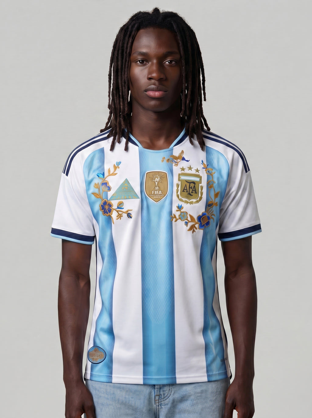 ARGENTINA EMBROIDEY JERSEY