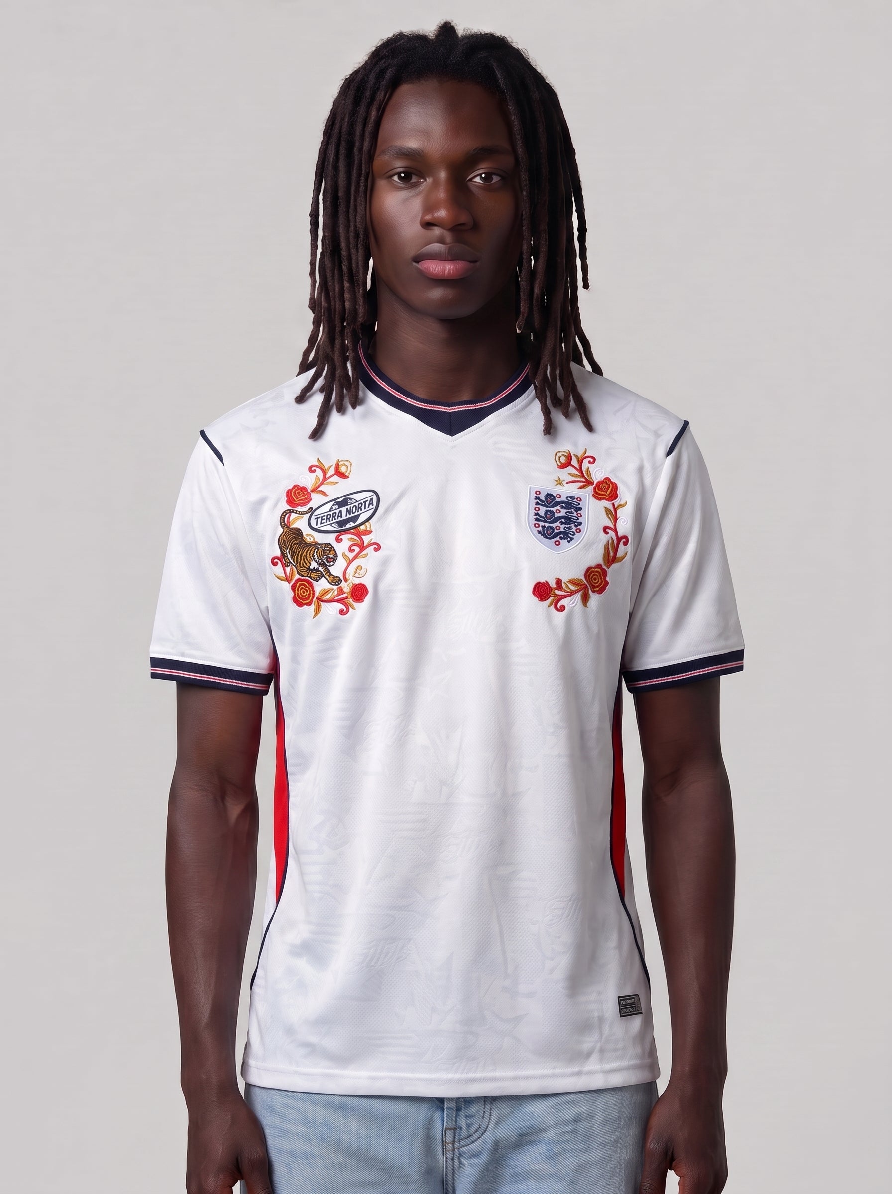 ENGLAND EMBROIDERY JERSEY