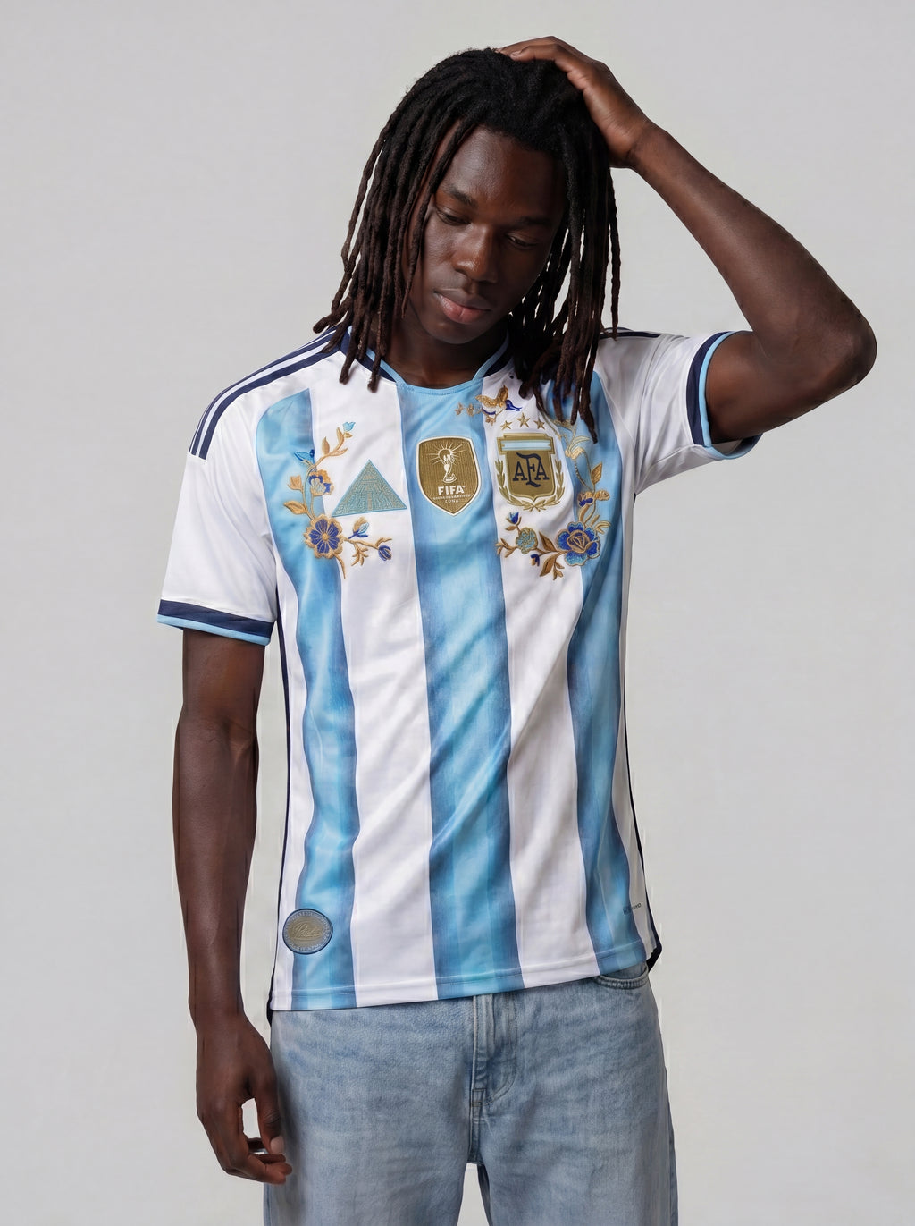 ARGENTINA EMBROIDEY JERSEY
