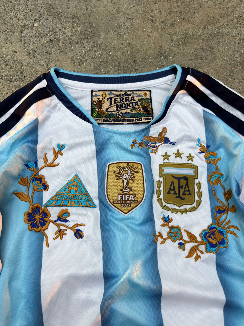 ARGENTINA EMBROIDEY JERSEY