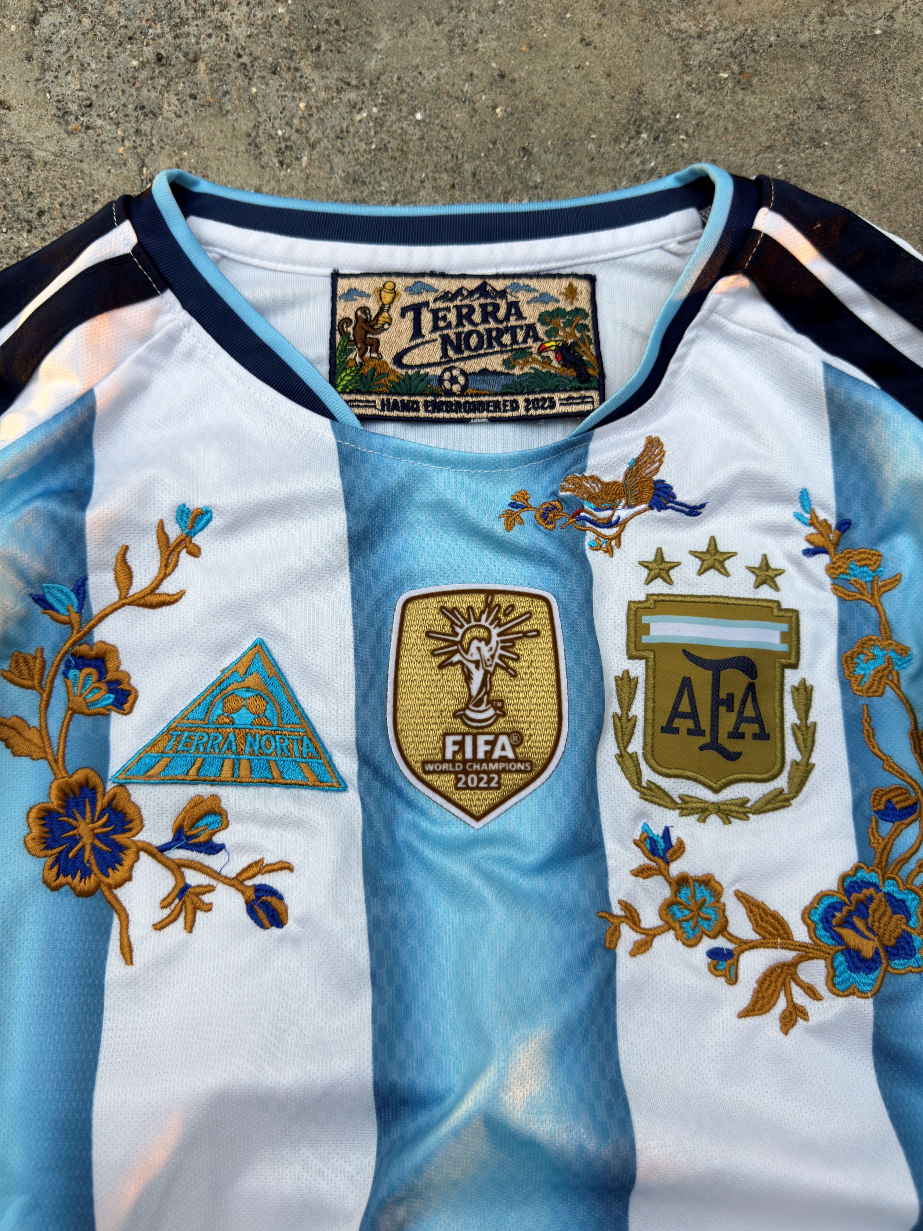 ARGENTINA EMBROIDEY JERSEY