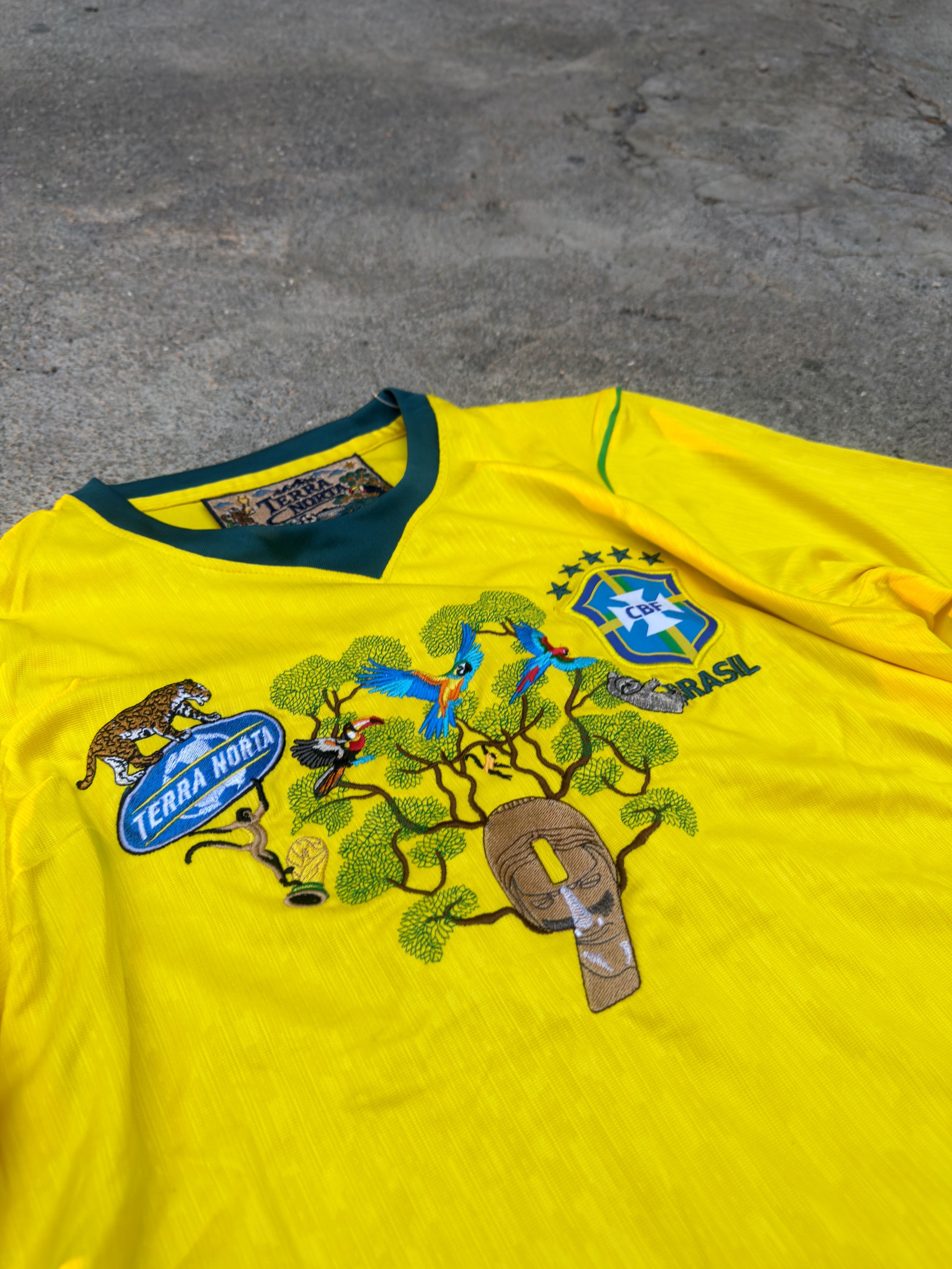BRAZIL EMBROIDERY JERSEY