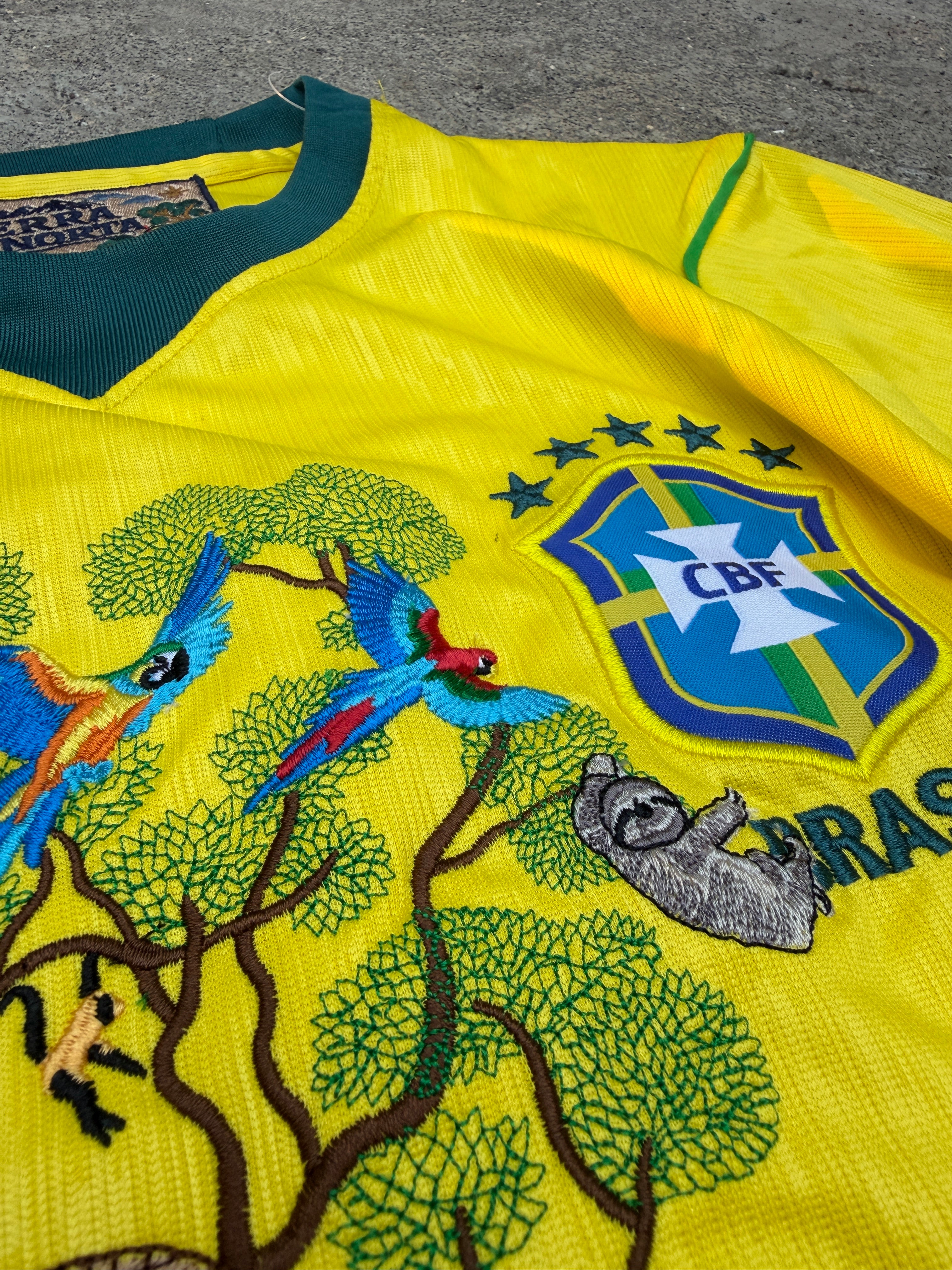 BRAZIL EMBROIDERY JERSEY
