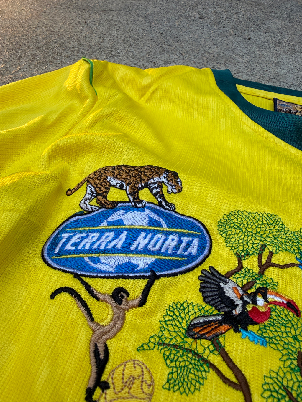 BRAZIL EMBROIDERY JERSEY