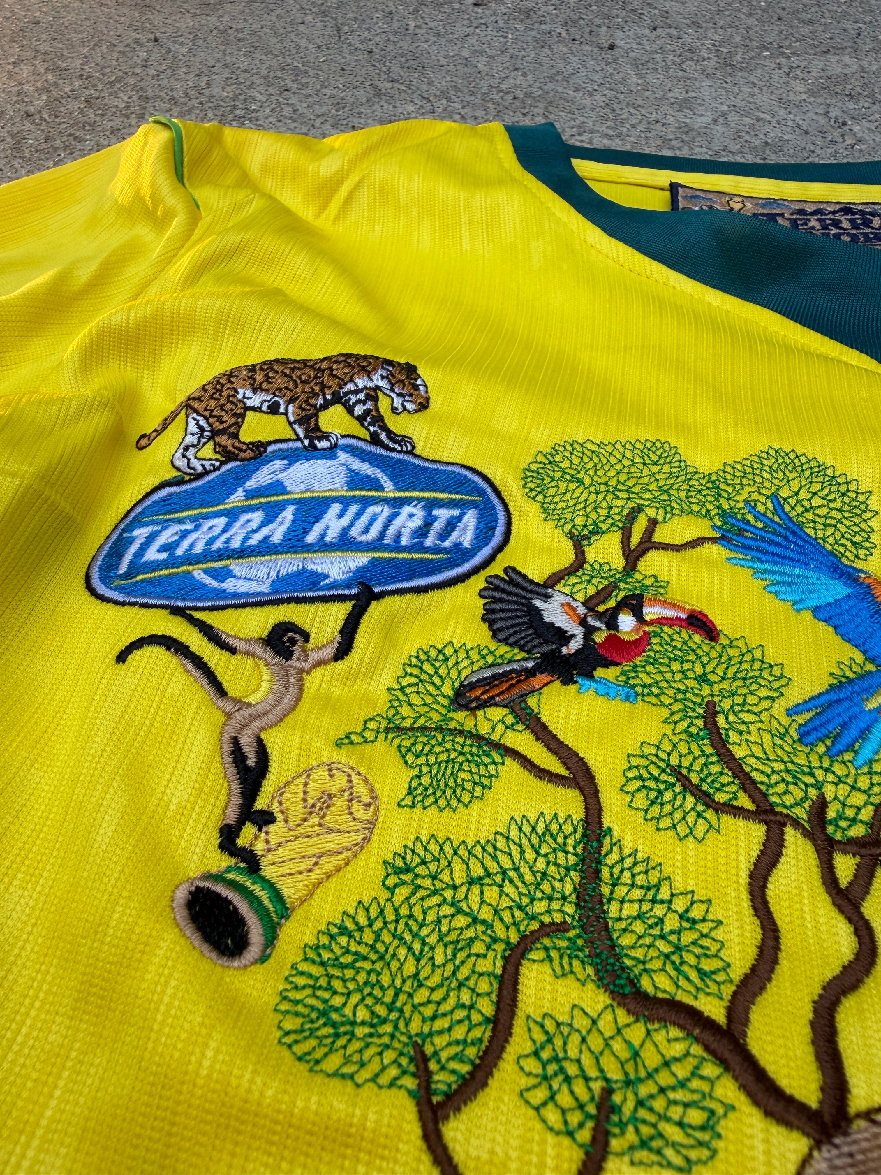 BRAZIL EMBROIDERY JERSEY