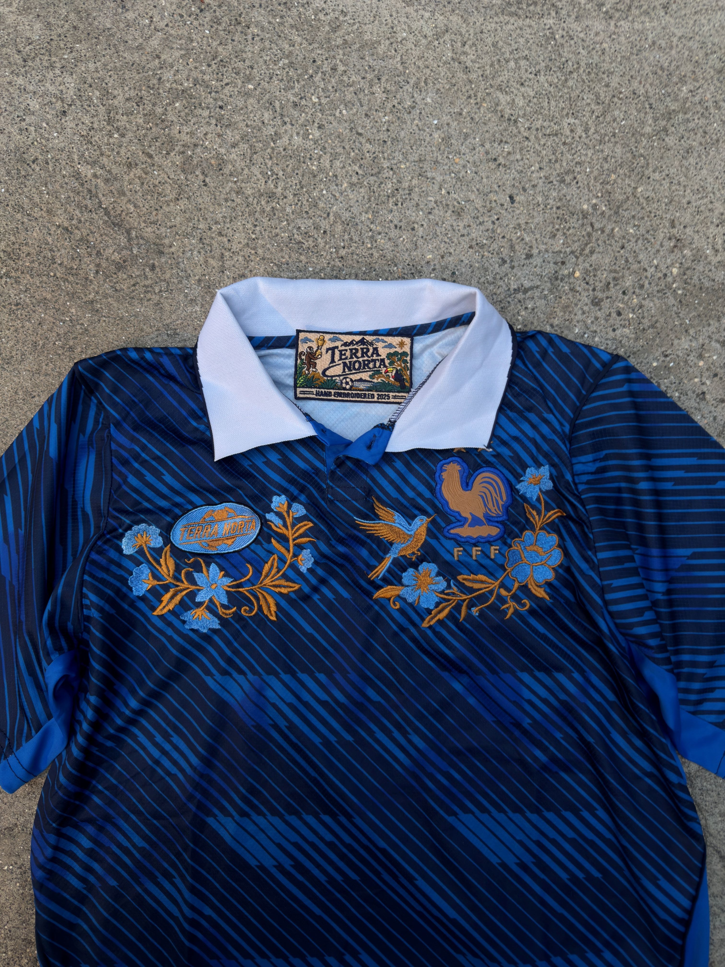 FRANCE EMBROIDERY JERSEY