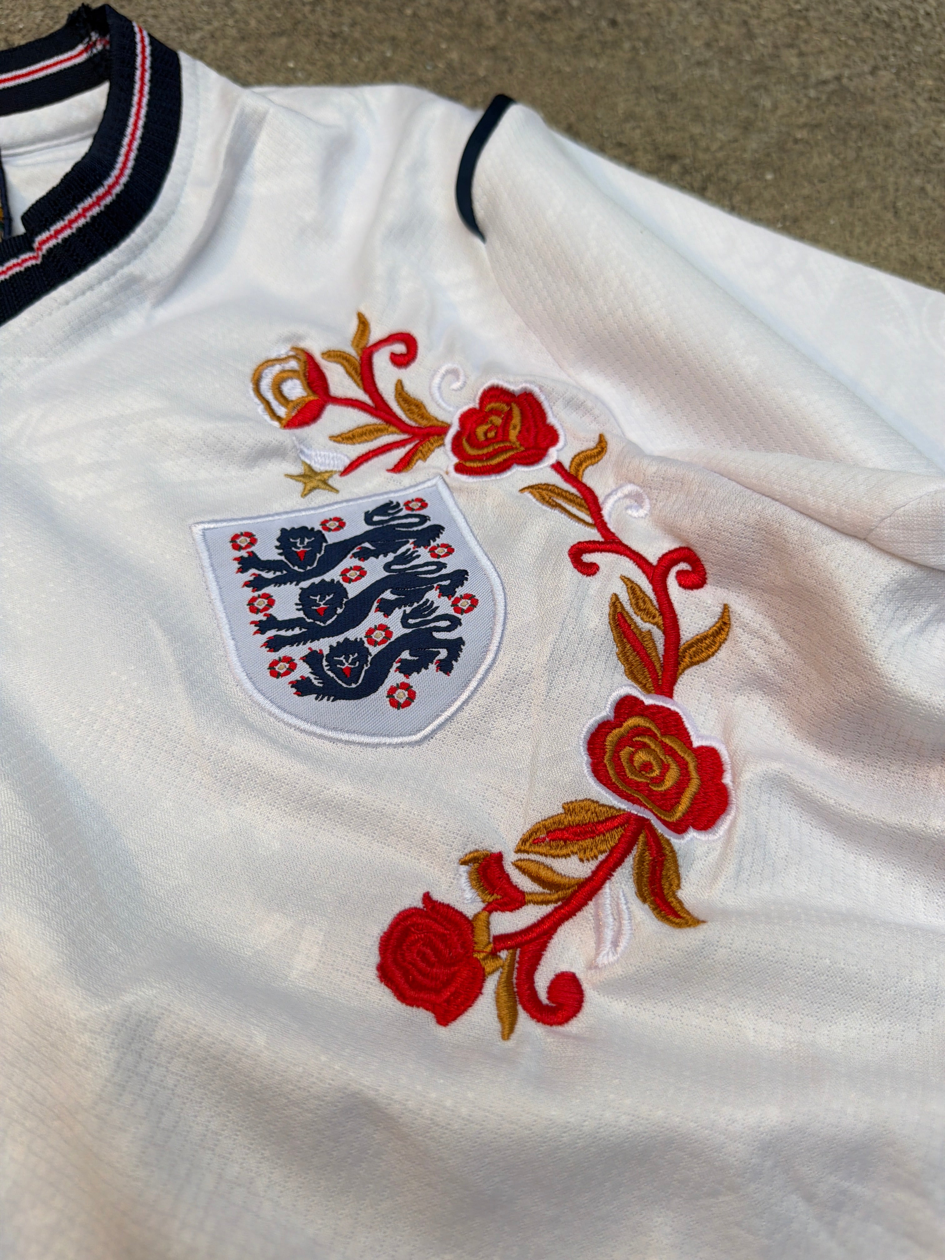 ENGLAND EMBROIDERY JERSEY