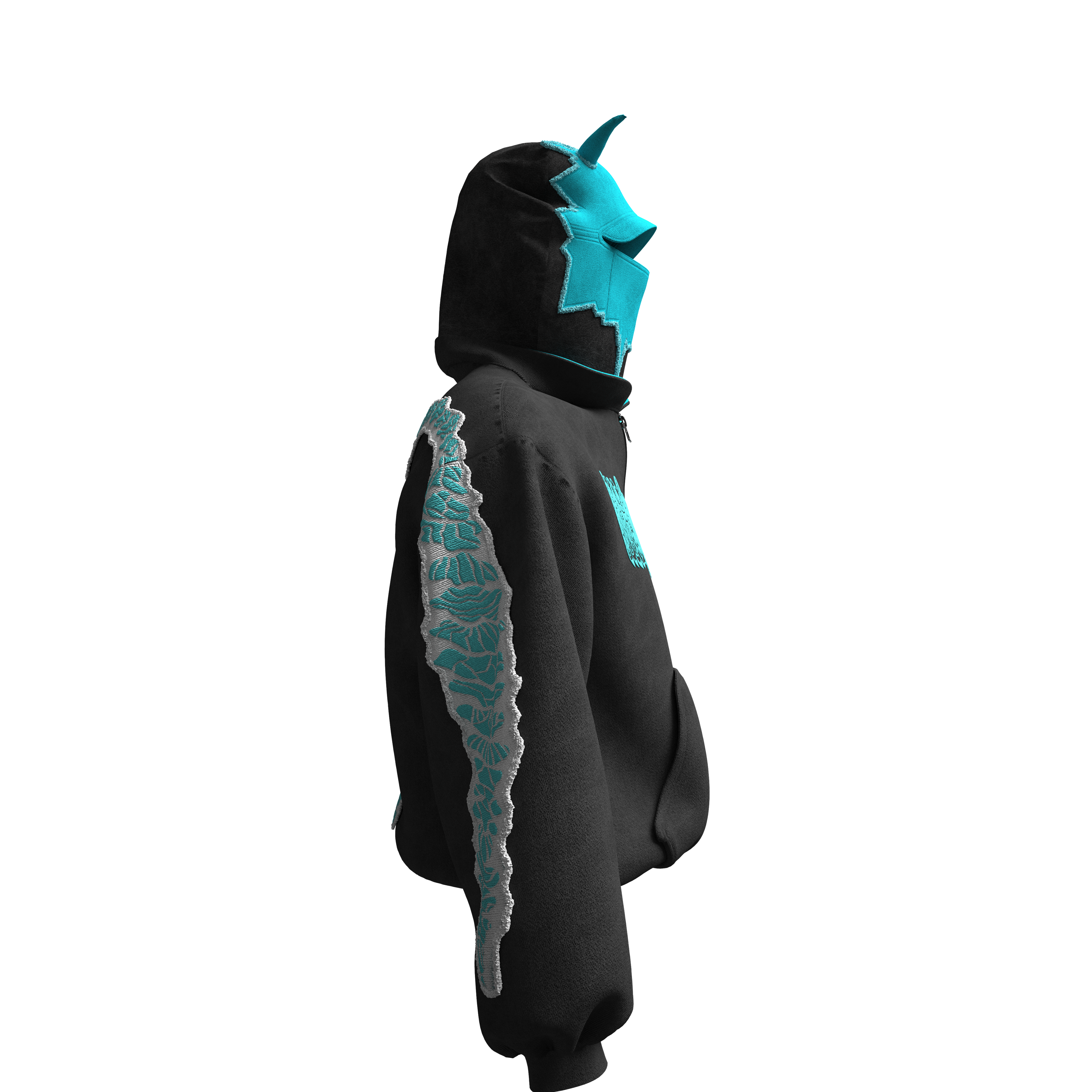 Dragon Mask Hoodie