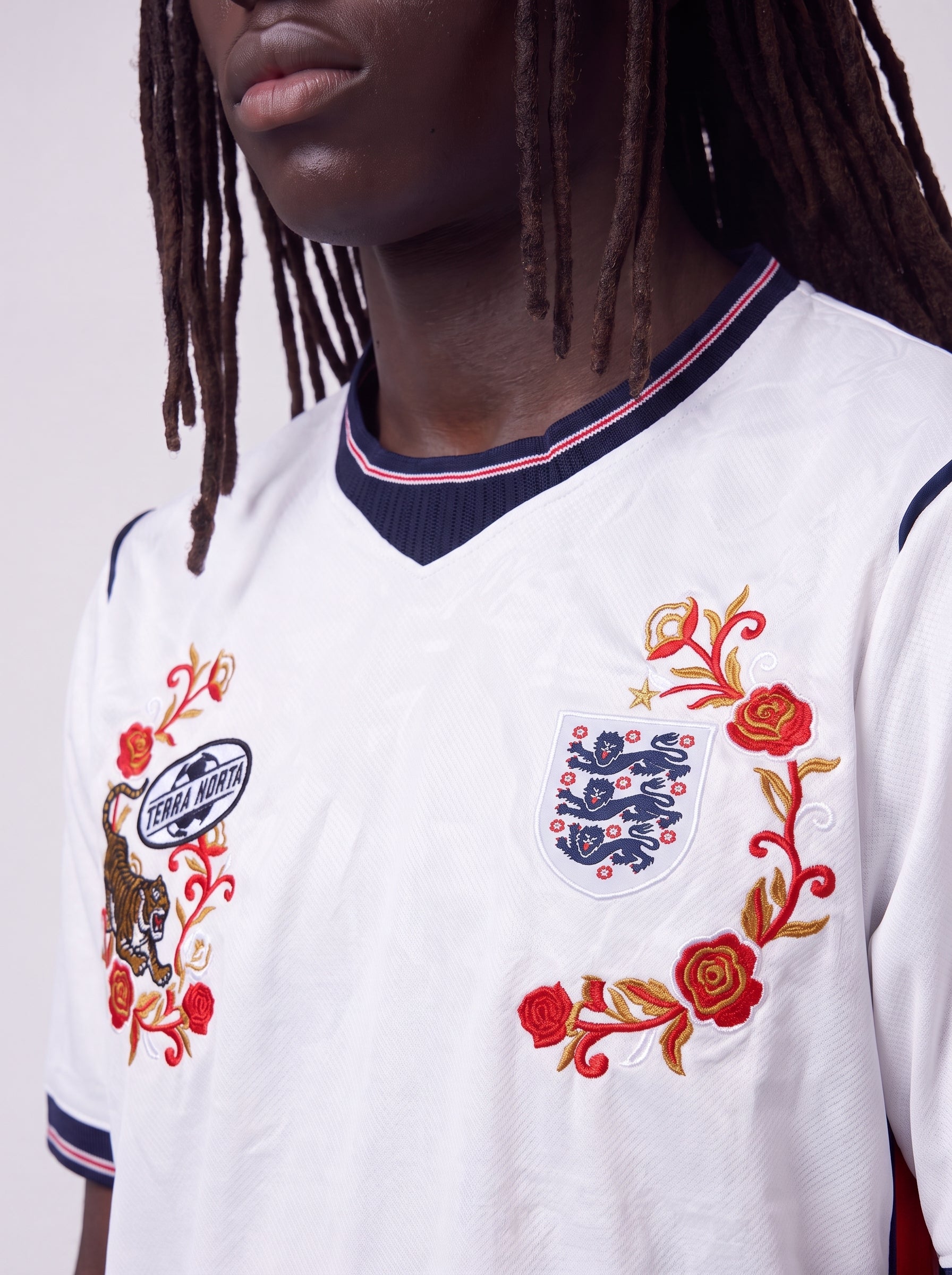 ENGLAND EMBROIDERY JERSEY